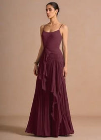 Bashira Lemon Green Maxi Dress