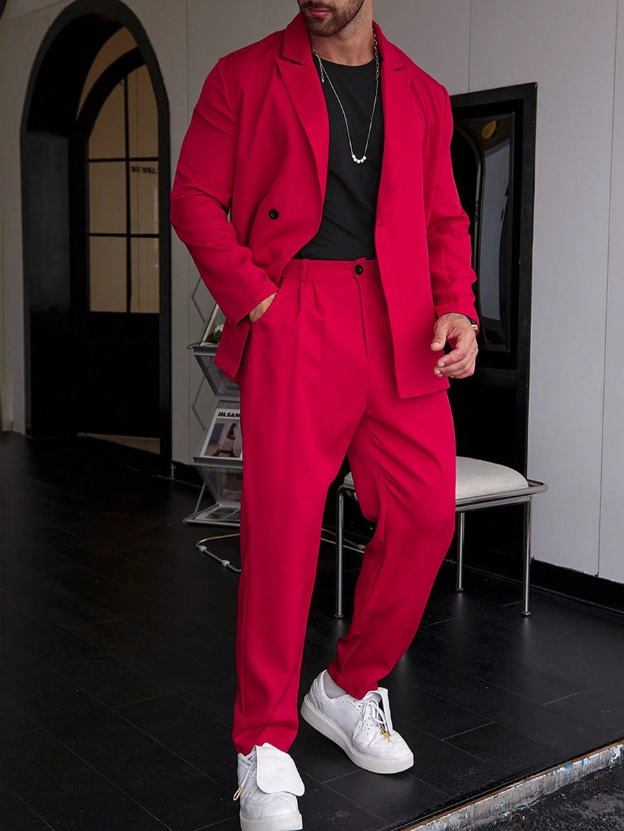 Bastian | Men's Double Breasted Blazer Pants Set