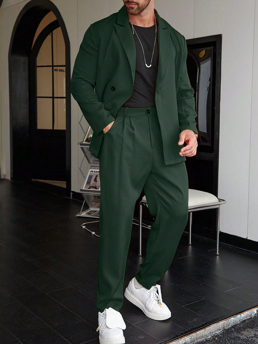Bastian | Men's Double Breasted Blazer Pants Set