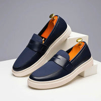 Lewis – Leather and Suede Loafers