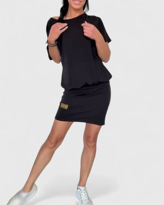 Makynzee | Comfortable Dress Black