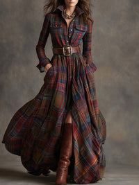 Ashlyn - Belted Shirt Dress for Timeless Elegance