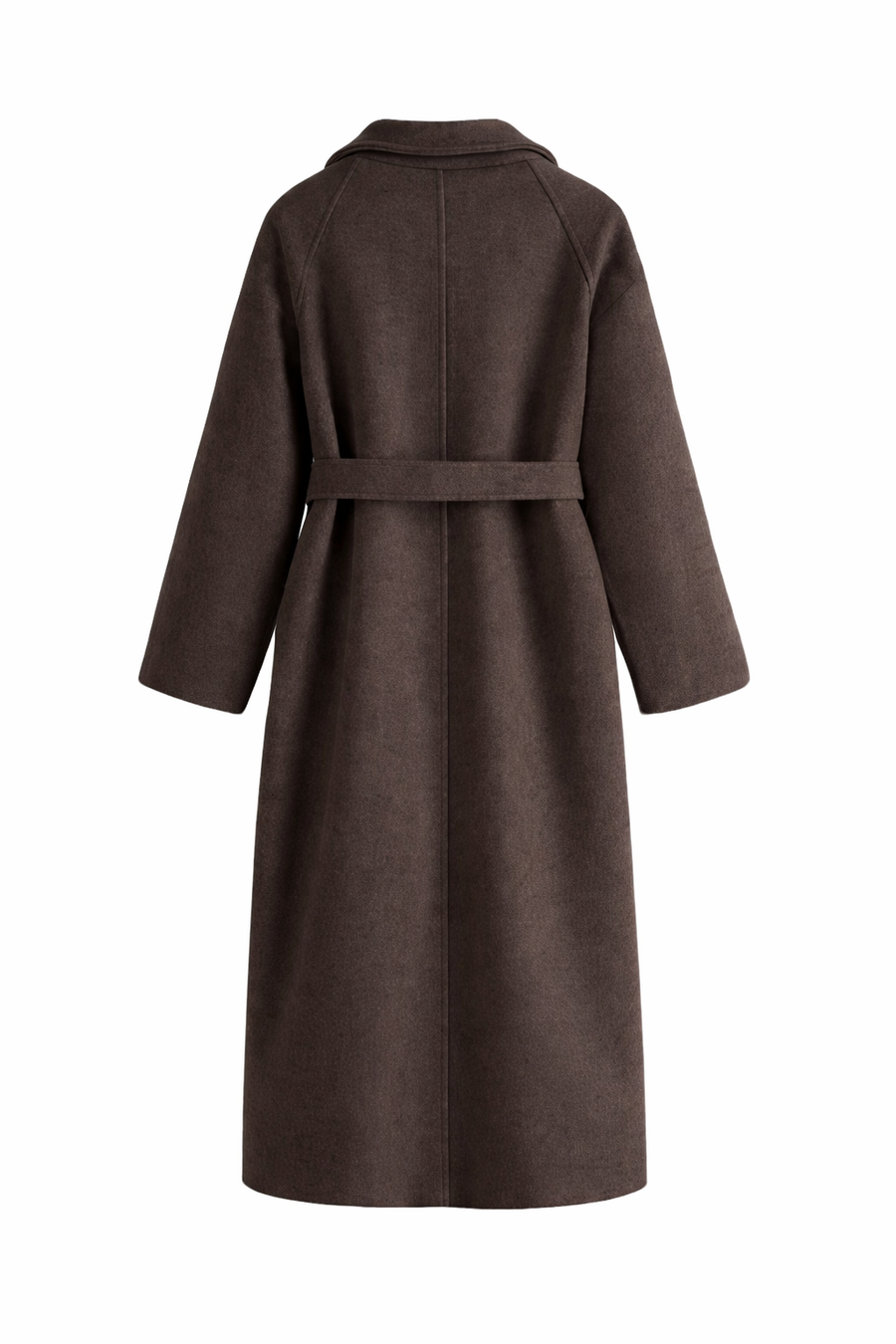 Hayley - Elegant Belted Long Coat