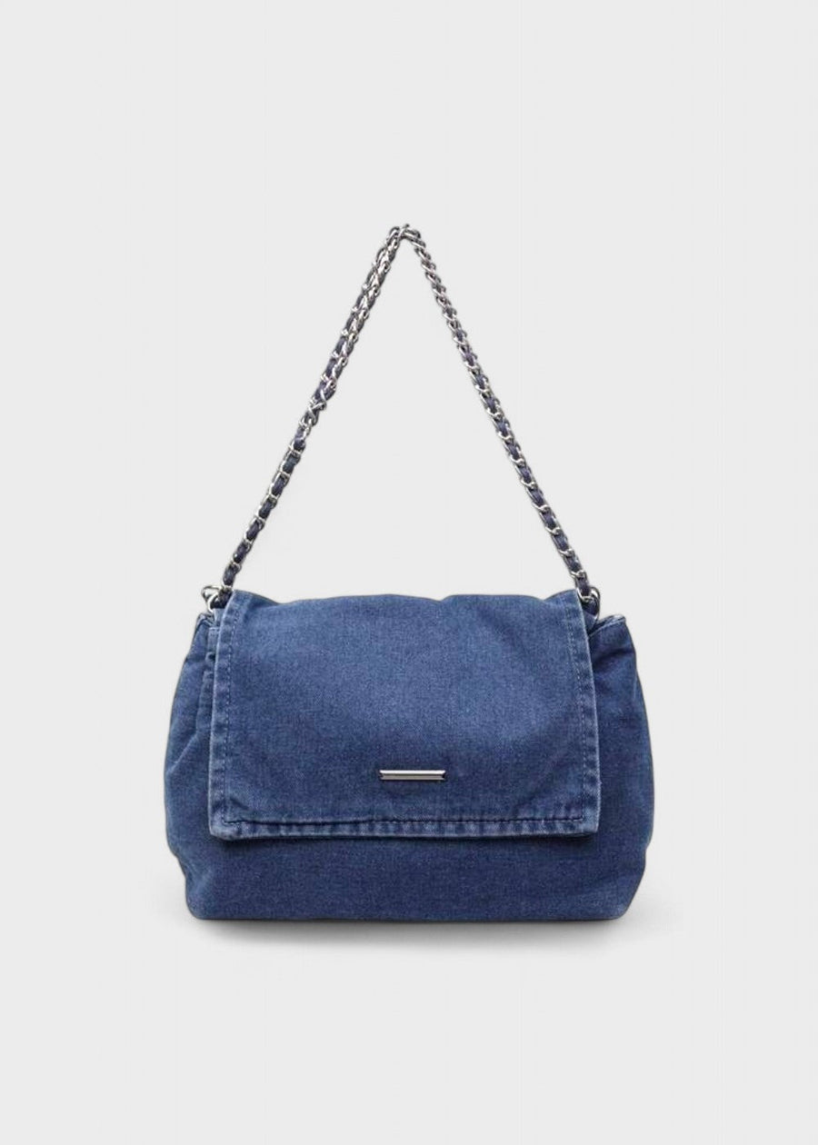 Briseida Denim Chain Bag