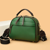Structured Faux Leather Bag - Marcela
