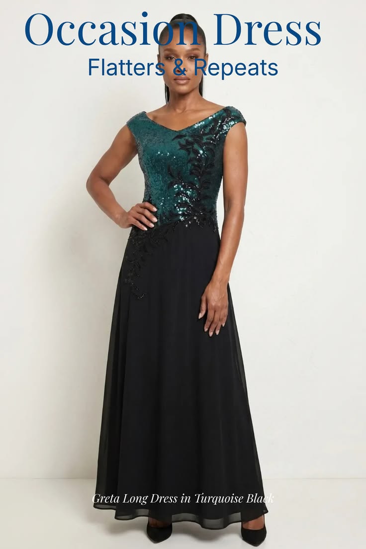 Occasion Dress: Greta Long Dress