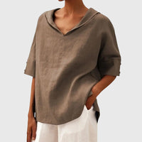 Ayla | Blouse - Khaki Khaki