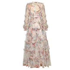Black Boho Chic: Printed Mesh Casual Spring Dress