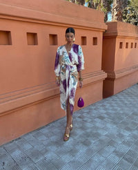 Valeria V Neck Dress