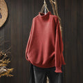 Bellaria | Women's Turtleneck Long Sleeve Sweater