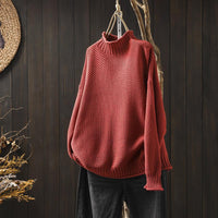 Bellaria | Women's Turtleneck Long Sleeve Sweater