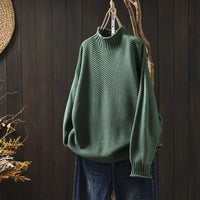 Bellaria | Women's Turtleneck Long Sleeve Sweater