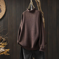 Bellaria | Women's Turtleneck Long Sleeve Sweater