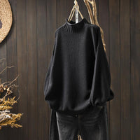 Bellaria | Women's Turtleneck Long Sleeve Sweater