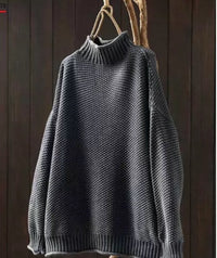 Bellaria | Women's Turtleneck Long Sleeve Sweater