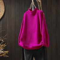 Bellaria | Women's Turtleneck Long Sleeve Sweater
