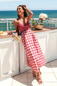 Bora Bora Boho Midi Dress