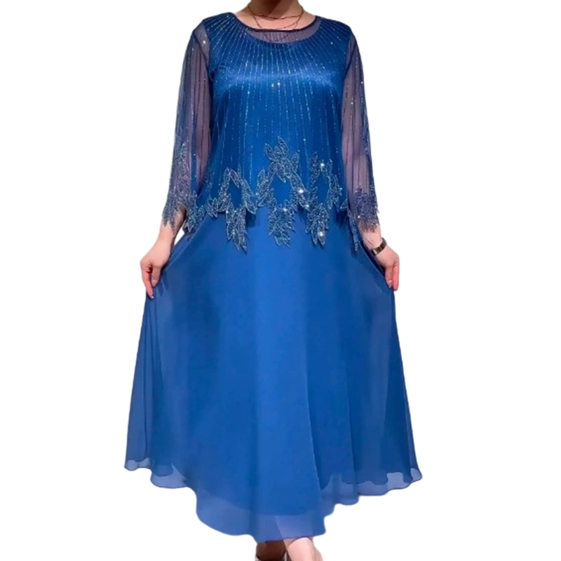 Emmeline – Graceful Midi Dress with Detail
