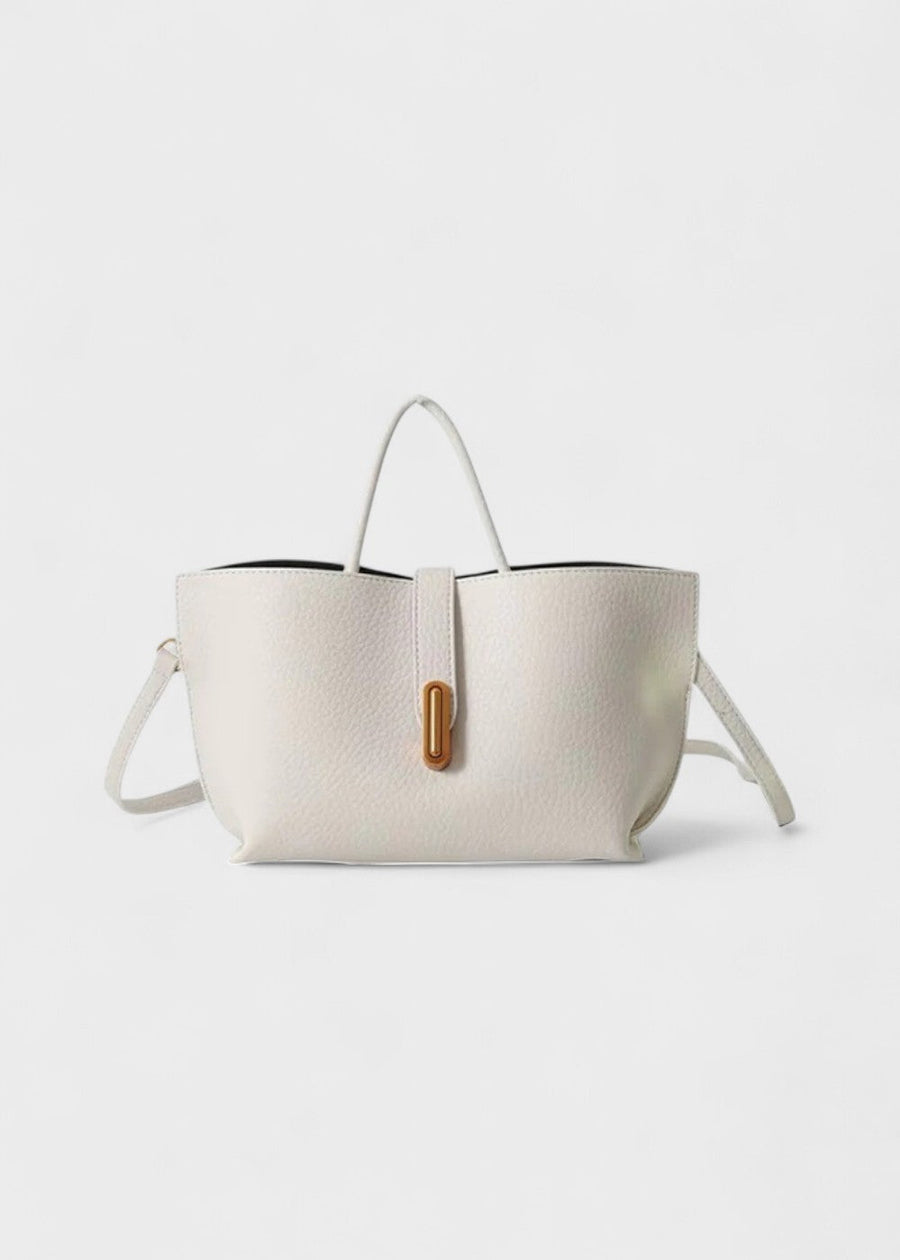 Noire Structured Tote Bag