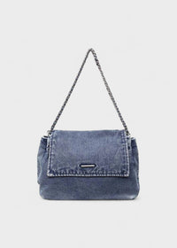 Briseida Denim Chain Bag