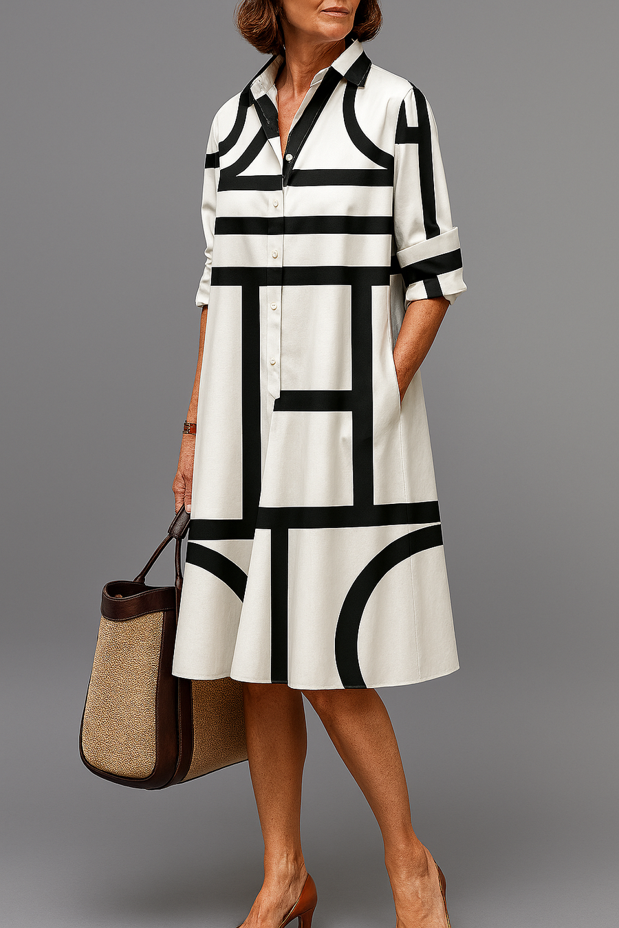 Avalon – Caring and Stylish Midi Dress