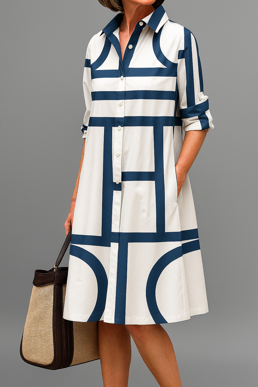 Caelia – Stylish Midi Dress