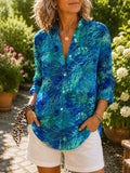 Georgia - Peacock Grace Blouse