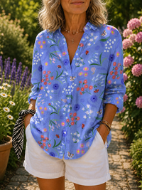 Harriet - Meadow in Bloom Blouse