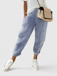 Elvira | Comfortable Pants Blue