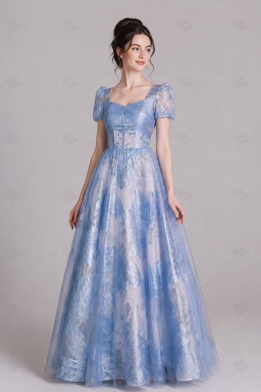 Blue Evening Dress For Adult Occasions And Formal Gatherings