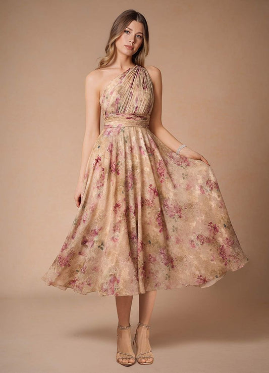 Blush Hestia Dusty Floral Midi Dress