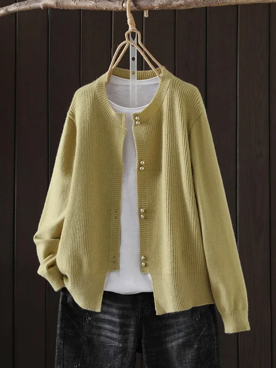 Briarlynn | Women's Button Front Long Sleeve Cardigan