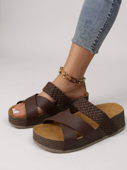 Briony | Women's Braided Platform Sandals