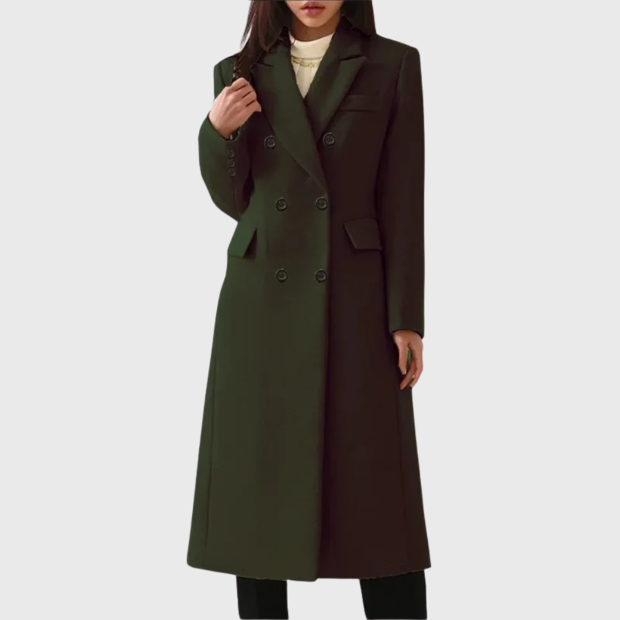 Briony | Women's Double Breasted Long Coat