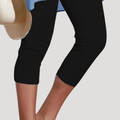 Britta | Women's Cropped Capri Leggings Slim Fit