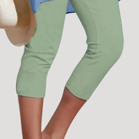 Britta | Women's Cropped Capri Leggings Slim Fit