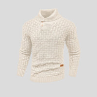 Brogan | Men's Shawl Collar Long Sleeve Knit Sweater