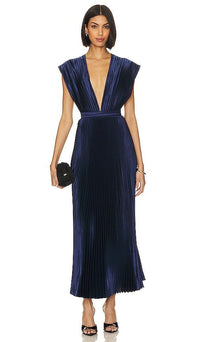 L'Idee Gala Gown In Midnight From .com