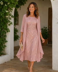 Nelle - Shimmering Occasion Two-Piece Set