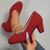 Tazie | Orthopedic Heels Red