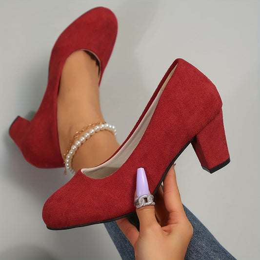 Tazie | Orthopedic Heels Red
