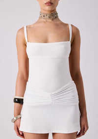 Cleo Mini Dress White 4Xl