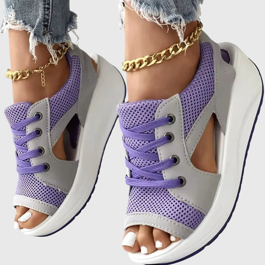 Marlene | Comfy Sandals Purple