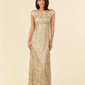 Dress Porcelain Champagne A Line Off The Shoulder Elegant Lace Evening