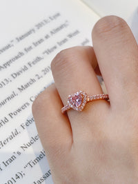 Elevated Heart Ring