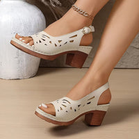 Emma – Orthopaedic Boho Leather Comfort Sandals