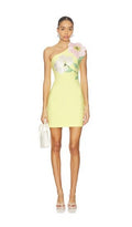 Elliatt Hope Mini Dress In Yellow From .com