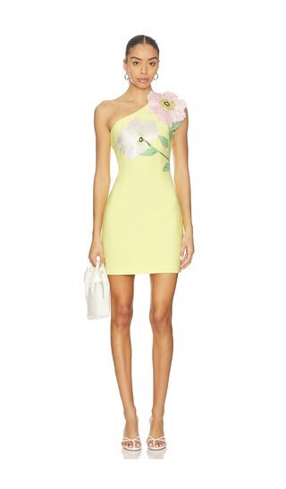 Elliatt Hope Mini Dress In Yellow From .com