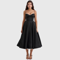 Jane | Elegant Maxi Dress Black