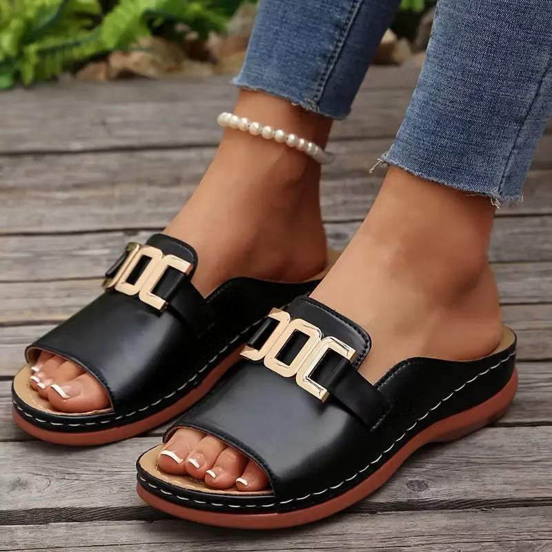 Faye – Orthopaedic Wedge Sandals